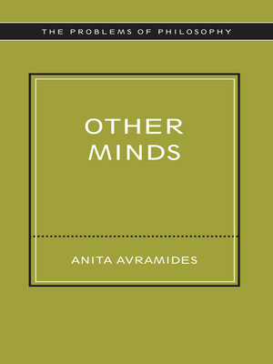 cover image of Other Minds